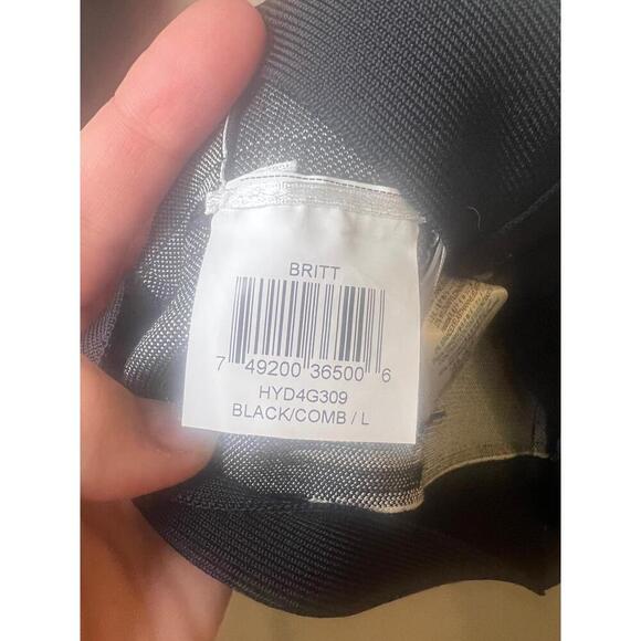 Herve Leger HYD4G309 Black White Bandage Zipper Sleeve Zip Up Sweater Large - Picture 7 of 14